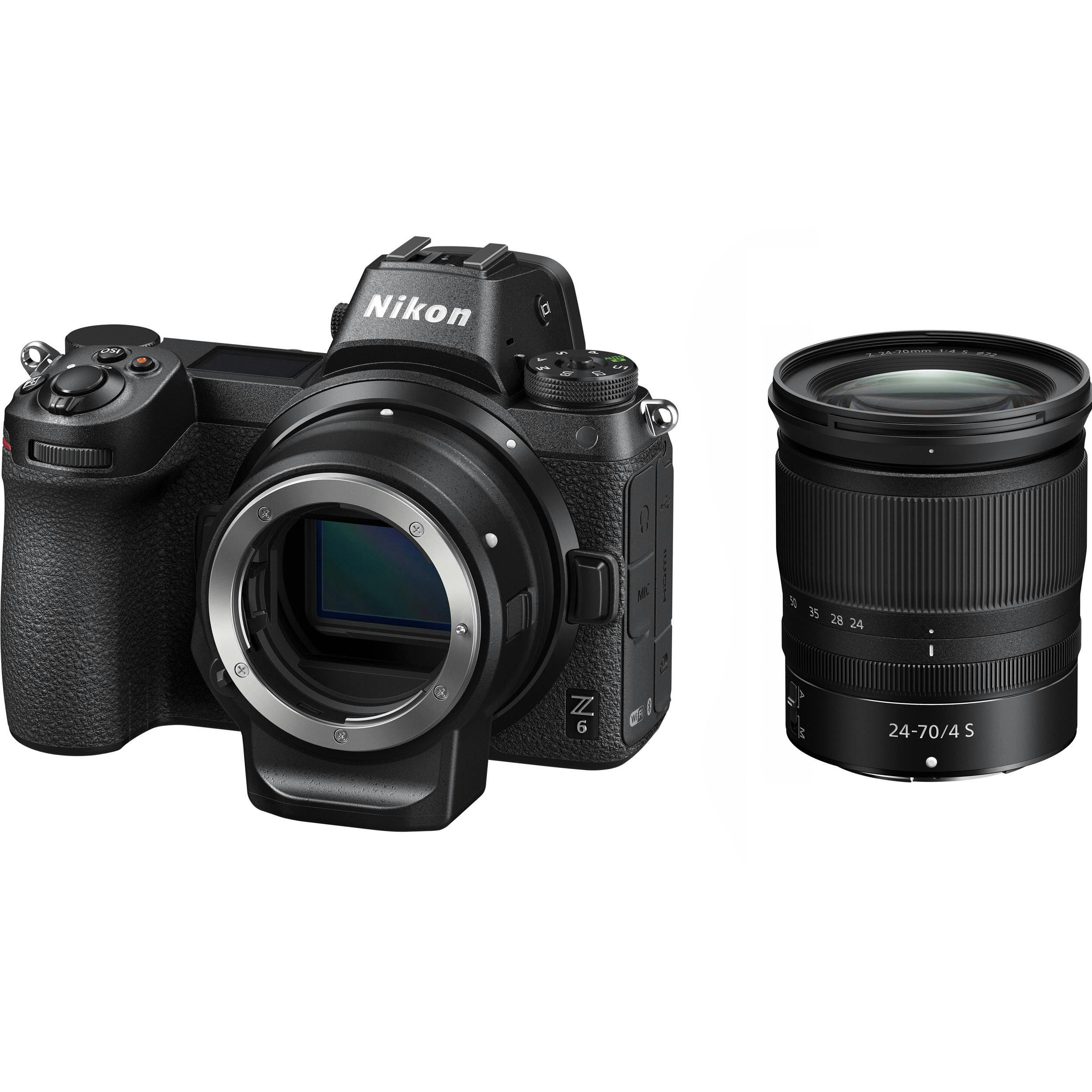 Nikon Z6+24-70mm lens+FTZ adapter-1