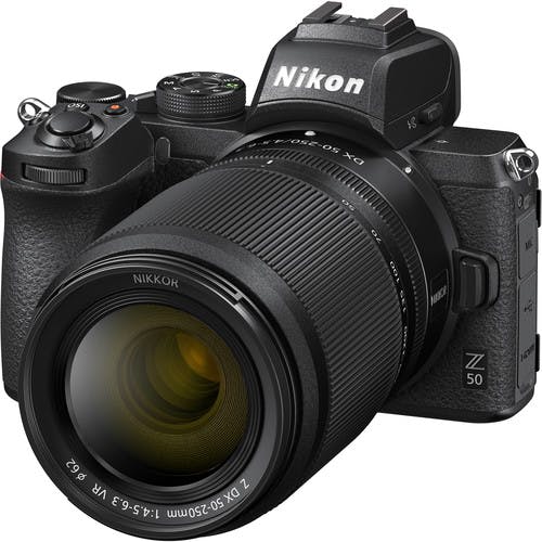 Nikon Z50 + 16-50mm VR + 50-250mm VR-5
