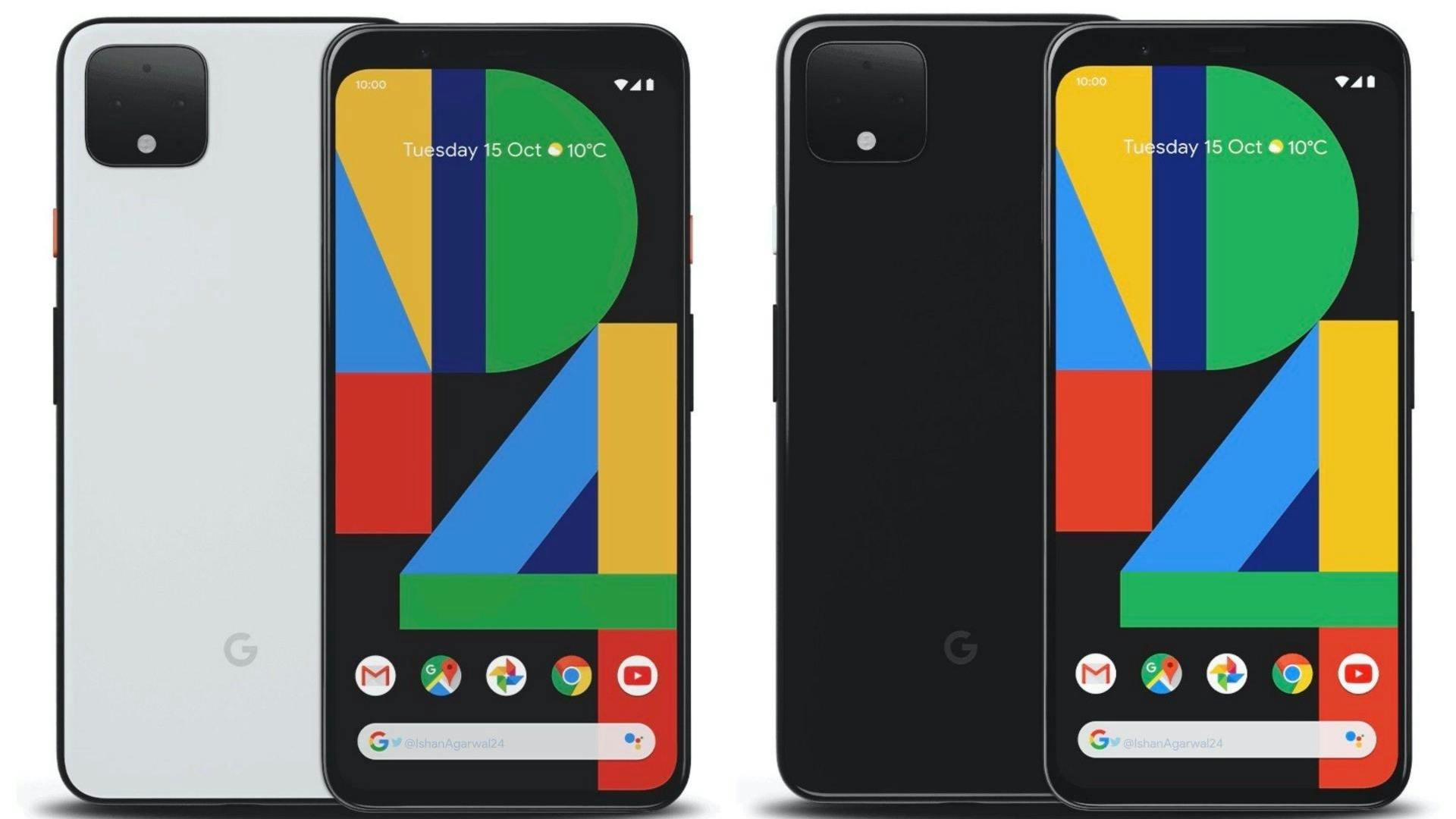 Google läcker Pixel 4 och Pixel 4 XL bilder - Köp den på Panprices Sverige