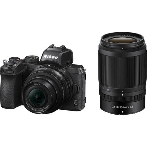 Nikon Z50 + 16-50mm VR + 50-250mm VR-1