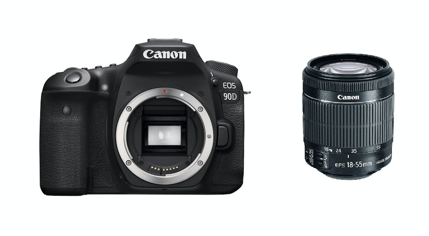Canon EOS 90D + EF-S 18-55mm f 3,5-5,6 IS STM-1