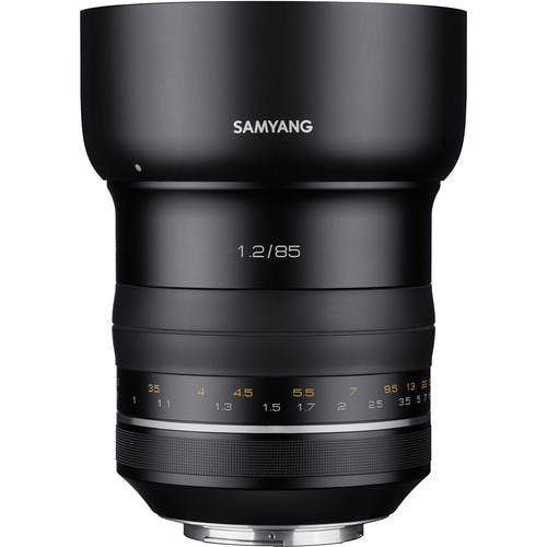 Samyang XP 85mm f:1.2 Lens AE for Canon EF-2