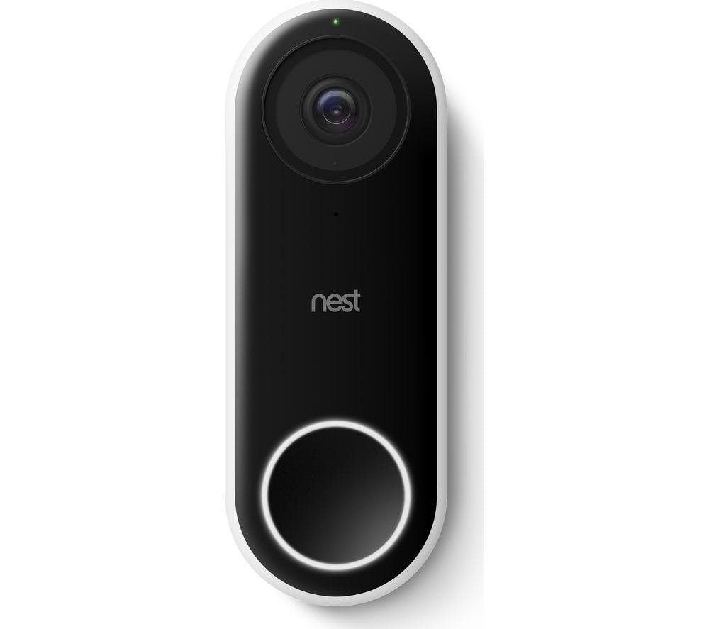  Google Nest Hello Video Doorbell - Black