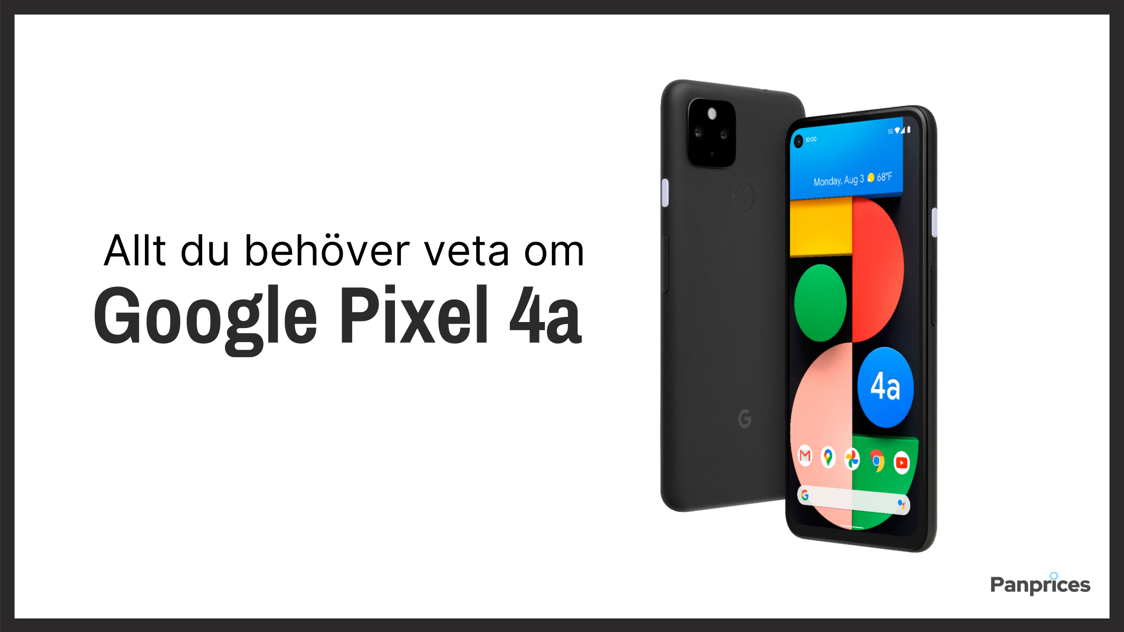 Allt du behöver veta om Google Pixel 4a